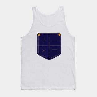 Pocket Calculator Tank Top